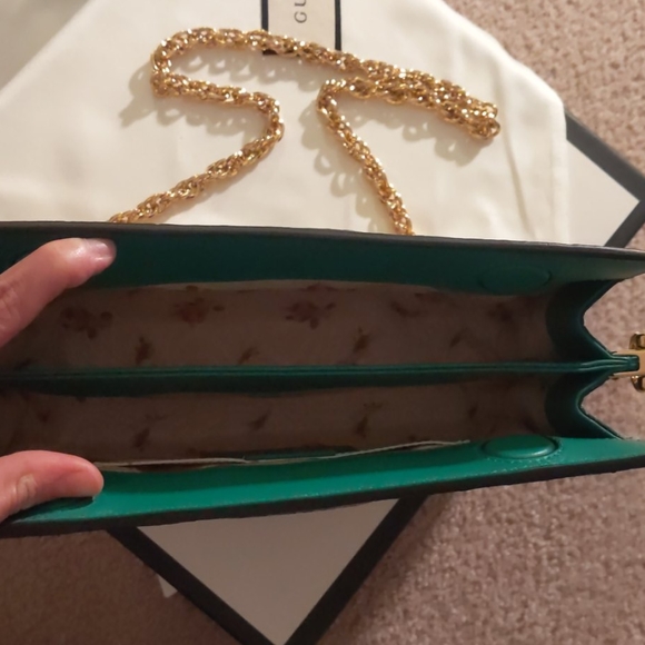 SOLD GUCCI *Limited Edition* Snakeskin Ophidia Bag - Picture 12 of 16